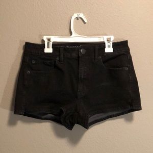 American Eagle Black Jean Shorts